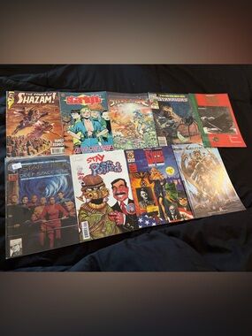 Comic Book Lot of Nine Vintage Comics